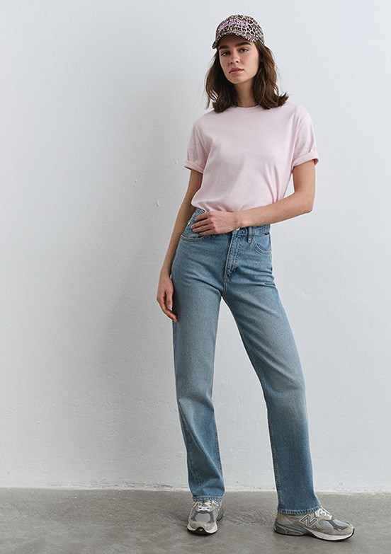 MAVİ SKY - M1010627-87795 Kadın Çok Renkli Straight Jean Pantolon