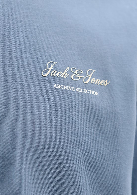 JACK&JONES JJEARCHIVE GRAPHIC TEE - 12287990 Erkek Çok Renkli Baskılı T-Shirt