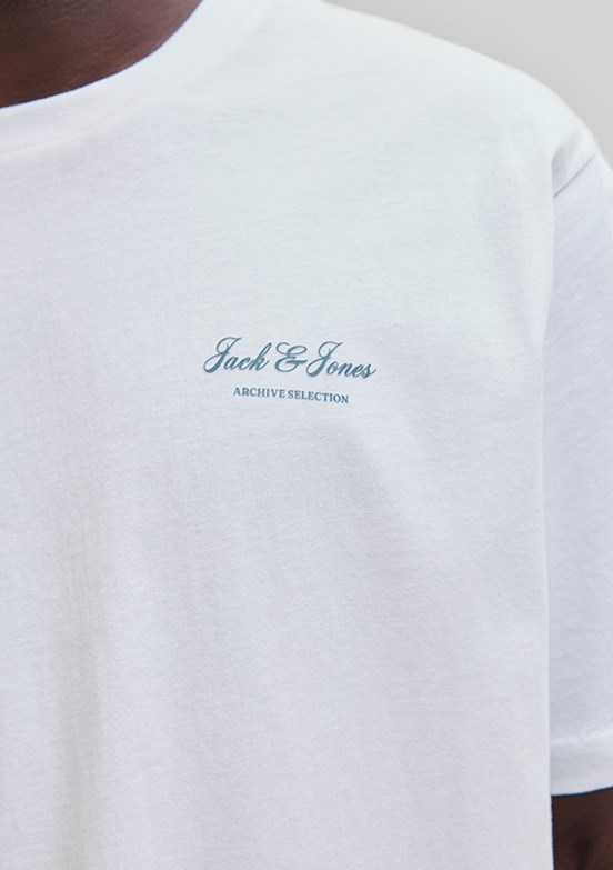 JACK&JONES JJEARCHIVE GRAPHIC TEE - 12287990 Erkek Çok Renkli Baskılı T-Shirt