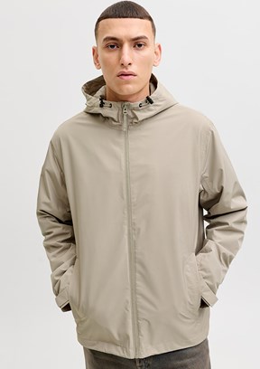 JACK&JONES JJEFLYNN FUNCTIONA - 12278842 Erkek Çok Renkli Fermuarlı Kapşonlu Mont
