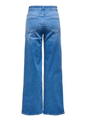 ONLY - 15363267 Kadın Çok Renkli Bol Paça Jean Pantolon