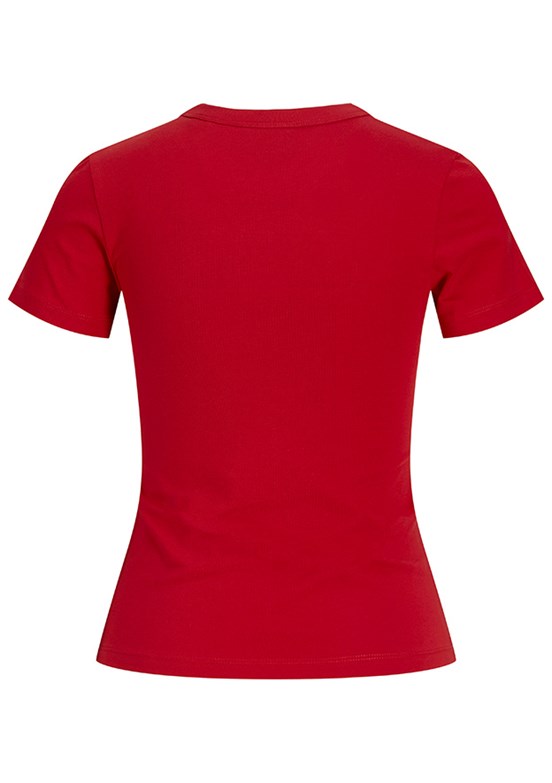 JJXX - 12290744 Kadın Çok Renkli Bisiklet Yaka T-Shirt