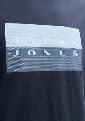 JACK&JONES JCOFUSION DOTS PRINT TEE SS CREW - 12289863 Erkek Çok Renkli Baskılı T-Shirt