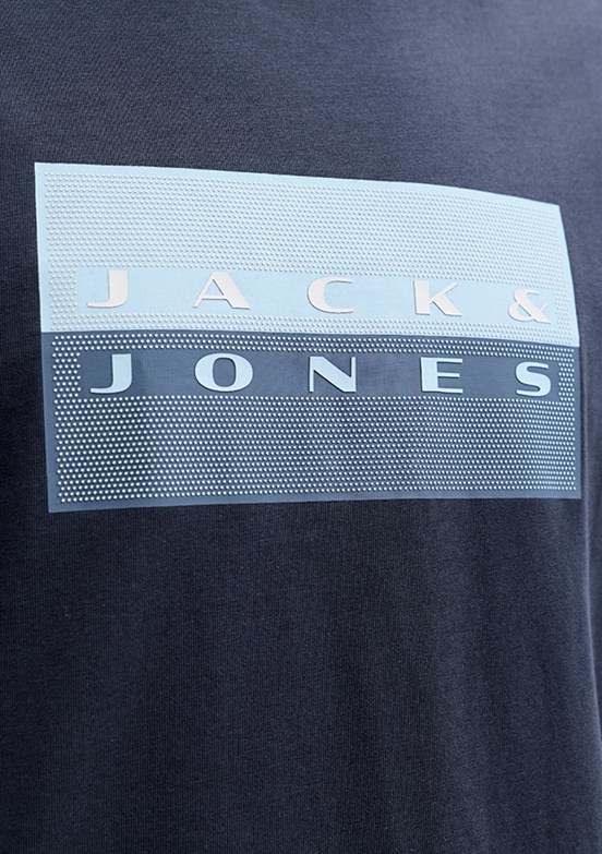 JACK&JONES JCOFUSION DOTS PRINT TEE SS CREW - 12289863 Erkek Çok Renkli Baskılı T-Shirt