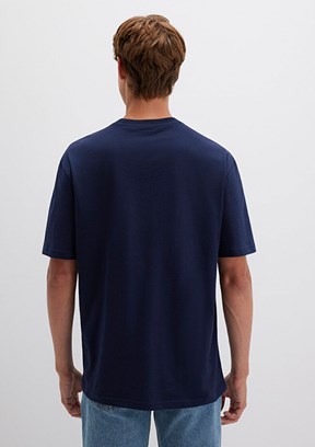 MAVİ Lacivert Erkek Baskılı T-Shirt