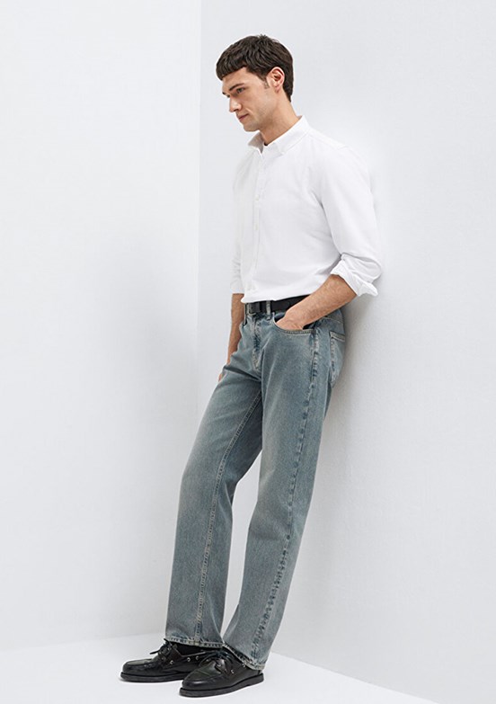 MAVİ Lisbon - M0010039-A1704 Erkek İndigo Rahat Kesim Jean Pantolon
