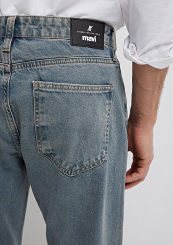 MAVİ Lisbon - M0010039-A1704 Erkek İndigo Rahat Kesim Jean Pantolon