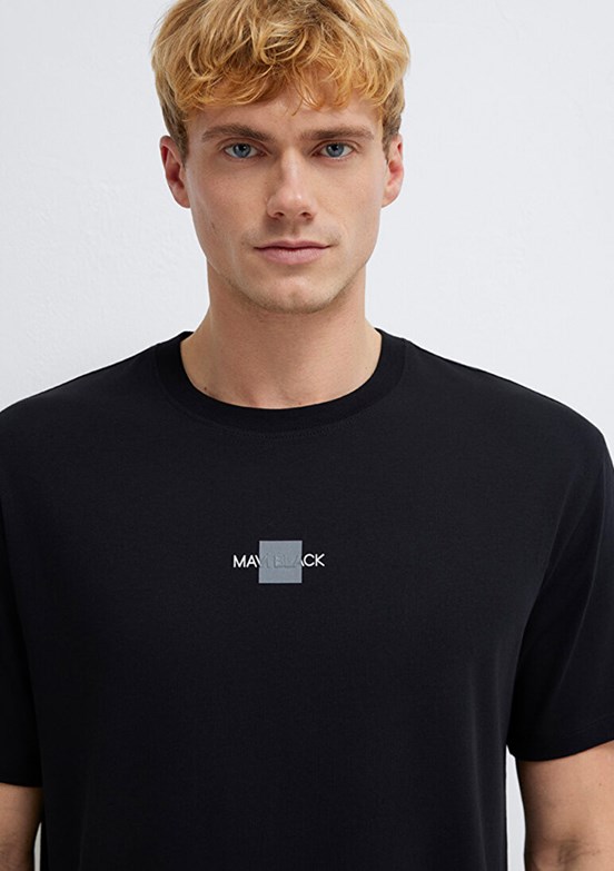 MAVİ Siyah Erkek Relax T-Shirt