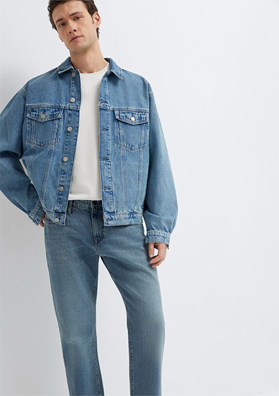 MAVİ Ryan - M0110001-A2096 Erkek Açık Mavi Denim Ceket