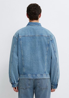 MAVİ Ryan - M0110001-A2096 Erkek Açık Mavi Denim Ceket