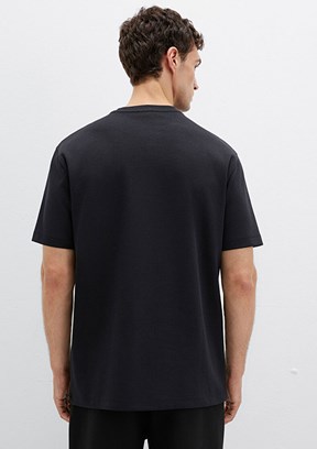 MAVİ Siyah Erkek Kısa Kol T-Shirt