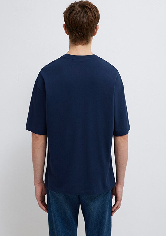 MAVİ - M0613113-82318 Erkek Lacivert Kısa Kol T-Shirt