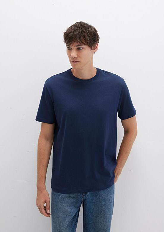 MAVİ Lacivert Erkek Kısa Kol T-Shirt