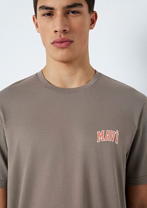 MAVİ - M0611714-87875 Erkek Çok Renkli Baskılı T-Shirt