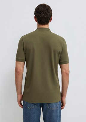 MAVİ - M064946-71543 Erkek Yeşil Polo Yaka T-Shirt