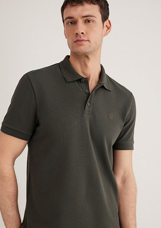 MAVİ Siyah Erkek Polo Yaka T-Shirt