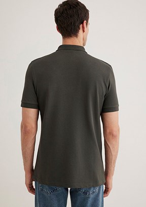 MAVİ Siyah Erkek Polo Yaka T-Shirt