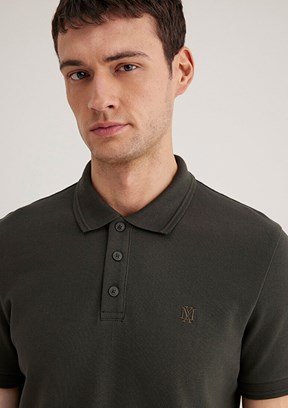 MAVİ Siyah Erkek Polo Yaka T-Shirt