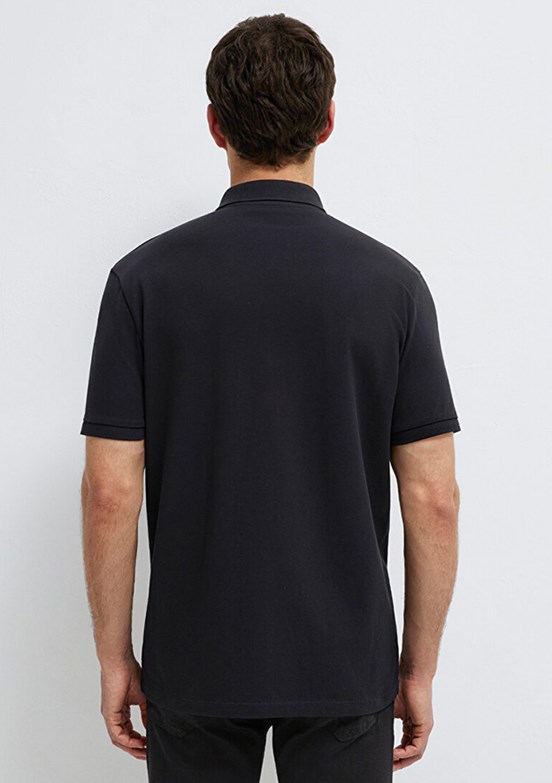MAVİ Siyah Erkek Polo Yaka T-Shirt