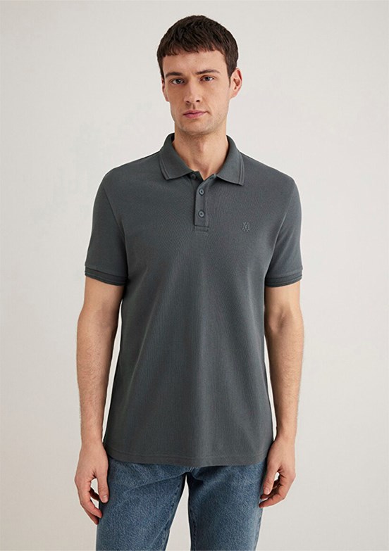 MAVİ - M064946-71598 Erkek Yeşil Polo Yaka T-Shirt