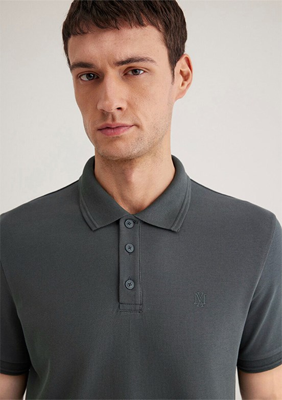 MAVİ - M064946-71598 Erkek Yeşil Polo Yaka T-Shirt