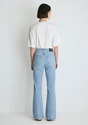 MAVİ LOS ANGELES - M1010349-84192 Kadın Çok Renkli Yüksek Bel Jean Pantolon