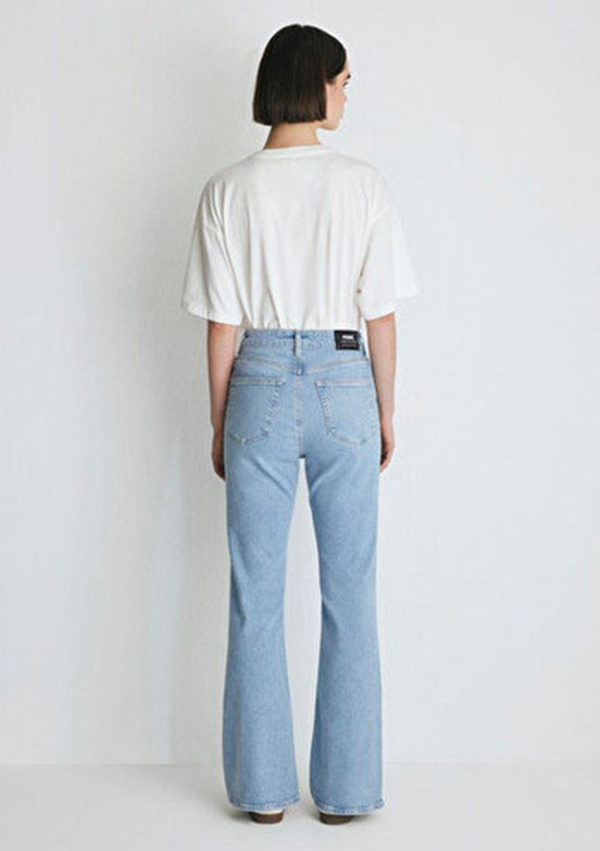 MAVİ LOS ANGELES - M1010349-84192 Kadın Çok Renkli Yüksek Bel Jean Pantolon