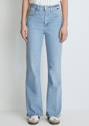 MAVİ LOS ANGELES - M1010349-84192 Kadın Çok Renkli Yüksek Bel Jean Pantolon