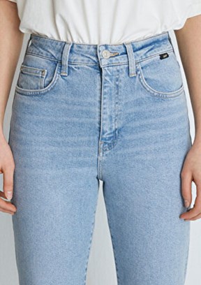 MAVİ LOS ANGELES - M1010349-84192 Kadın Çok Renkli Yüksek Bel Jean Pantolon