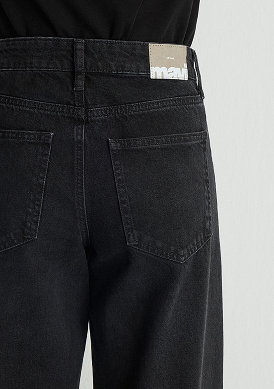 MAVİ LEILA - M1010600-88244 Kadın Çok Renkli Geniş Kesim Yüksek Bel Jean Pantolon