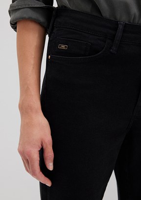 MAVİ BLISS - M101437-90855 Kadın Sarı Yüksek Bel Jean Pantolon