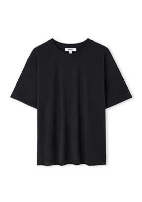 İPEKYOL - IS1260070112 Kadın Siyah Bisiklet Yaka T-Shirt