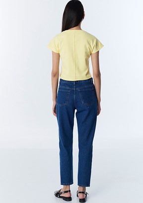 TWİST - TS1260018026 Kadın Lacivert Normal Bel Jean Pantolon
