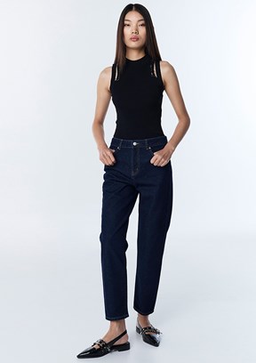 TWİST - TS1260018026 Kadın Lacivert Normal Bel Jean Pantolon