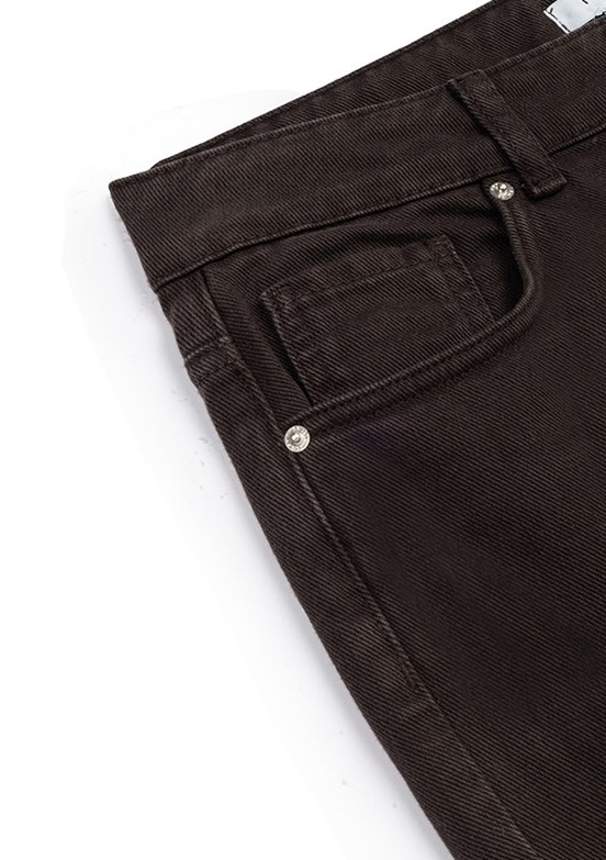 TWİST - TS1260018027 Kadın Kahverengi Normal Bel Jean Pantolon