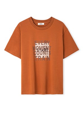 İPEKYOL - IS1260070050 Kadın Turuncu Basic T-Shirt