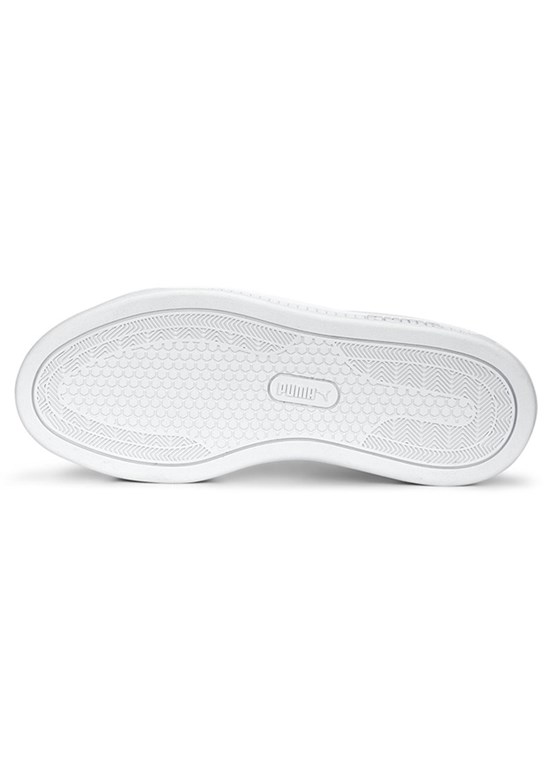 PUMA Smash Platform V3 Tdp - 40617501 Kadın Beyaz Sneaker Ayakkabı