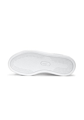 PUMA Smash Platform V3 Tdp - 40617504 Kadın Beyaz Sneaker Ayakkabı