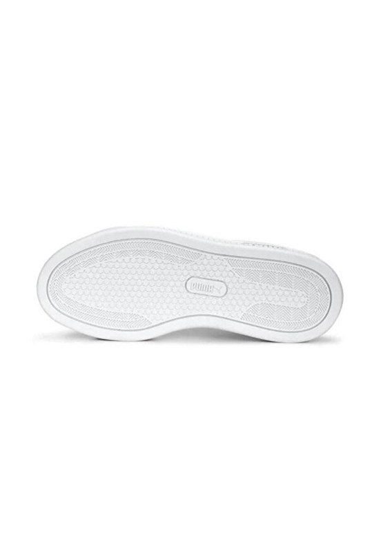 PUMA Smash Platform V3 Tdp - 40617504 Kadın Beyaz Sneaker Ayakkabı