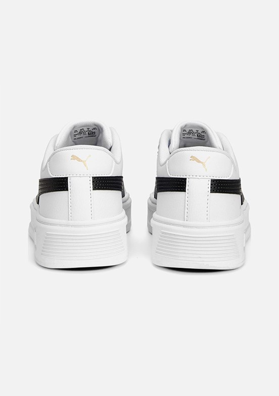 PUMA Smash Platform V3 Tdp - 40617504 Kadın Beyaz Sneaker Ayakkabı