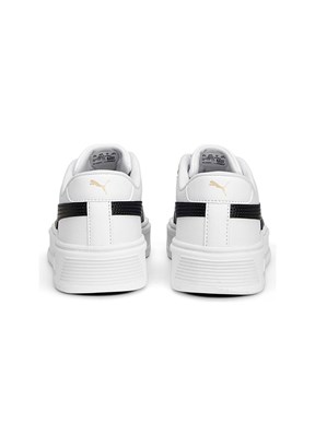 PUMA Smash Platform V3 Tdp - 40617550 Kadın Beyaz Sneaker Ayakkabı