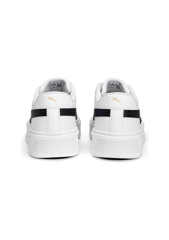 PUMA Smash Platform V3 Tdp - 40617550 Kadın Beyaz Sneaker Ayakkabı