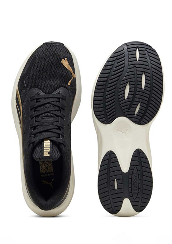 PUMA Pounce Lite - 31077801 Unisex Siyah Beyaz Antreman Ayakkabısı