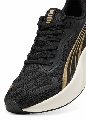 PUMA Pounce Lite - 31077801 Unisex Siyah Beyaz Antreman Ayakkabısı