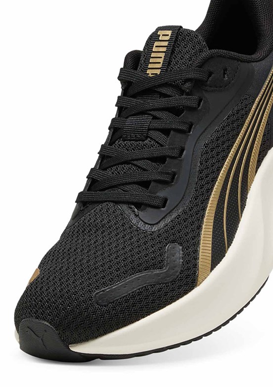 PUMA Pounce Lite - 31077801 Unisex Siyah Beyaz Antreman Ayakkabısı