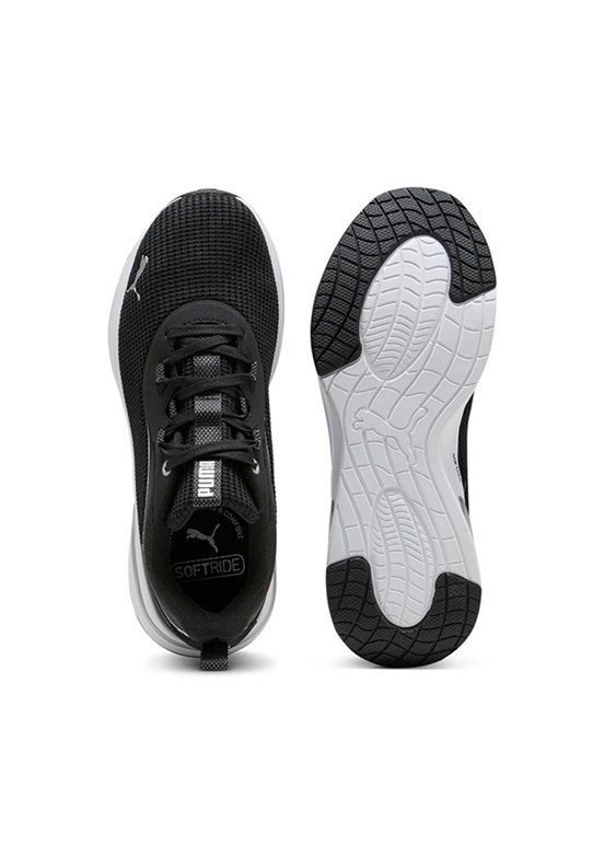 PUMA Softride Charm Wns - 31296611 Kadın Siyah Beyaz Koşu Ayakkabısı