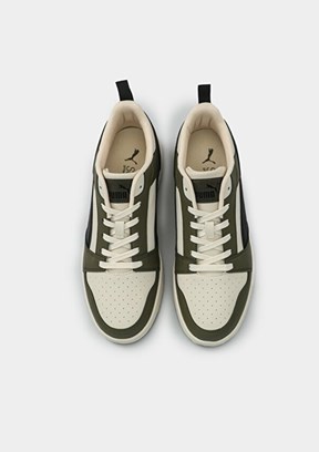 PUMA Rebound V6 Low Tdp - 40638881 Unisex Yeşil Sneaker Ayakkabı