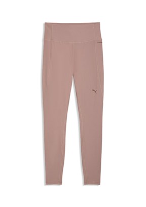 PUMA W Cloudspun Tıght - Hw Fl - 52745299 Kadın Bej Uzun Tayt