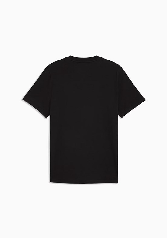 PUMA BMW MMS Ess Logo Siyah Erkek Baskılı T-Shirt