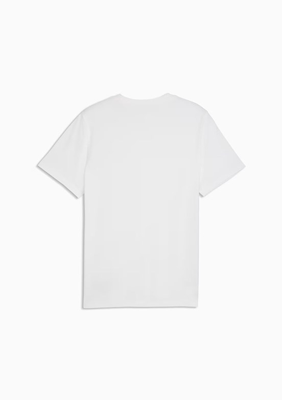 PUMA BMW MMS Ess Logo Beyaz Erkek Baskılı T-Shirt
